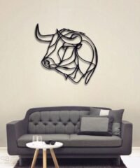 Buffalo Bull Wall Decor