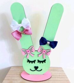 Bunny Scrunchie Holder Hair Tie Rubber Band Stand Bunny Scrunchie Holder Hair Tie Rubber Band Stand