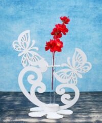 Butterflies Flask Planter