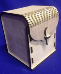 Buttoned box