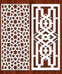 Design pattern panel screen
