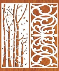 Design pattern panel screen