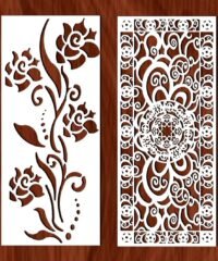 Design pattern panel screen