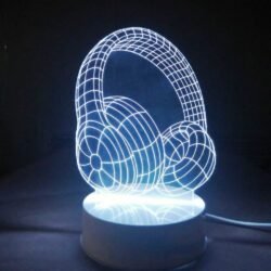 Headphones 3D LED Night Light Headphones 3D LED Night Light