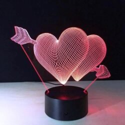 Heart 3D LED Night Light Heart 3D LED Night Light