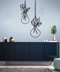 Light Bulb Wall Art