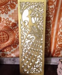 Peacock Panel Decor
