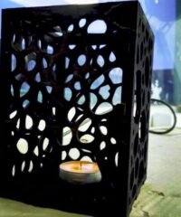 Plywood Lamp Candle Lantern
