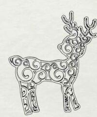 Reindeer Swirl