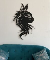 Cat Wall Decor Lynx Wall Art