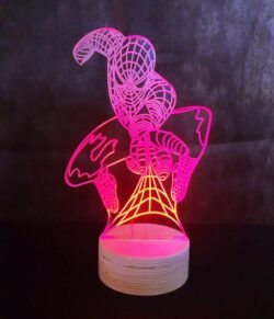 Spider Man LED Night Light 3D Lamp Spider Man LED Night Light 3D Lamp