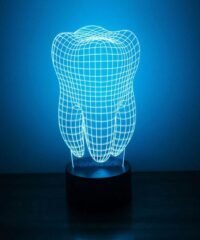 Tooth 3D LED Night Light