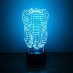 Tooth 3D LED Night Light Tooth 3D LED Night Light