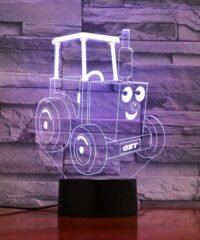 Tractor Ted 3D Optical Illusion LED Lamp
