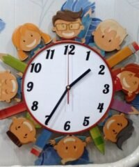 Wall clock for schoolchild