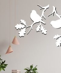 Weaverbird on tree branches