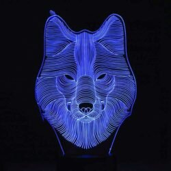 Wolf 3D LED Night Light Wolf 3D LED Night Light