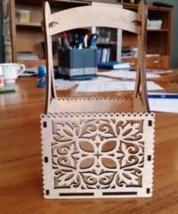 Wooden Decor Easter Basket