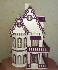 Wooden Toy Villa Doll House Wooden Toy Villa Doll House