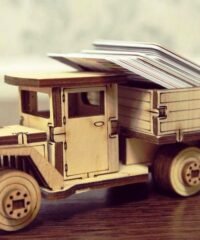 Wooden truck