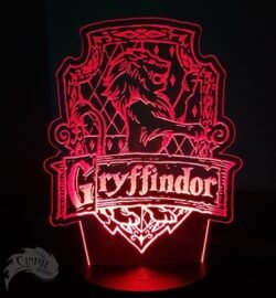 3D illusion led lamp Harry Potter Gryffindor character 3D illusion led lamp Harry Potter Gryffindor character