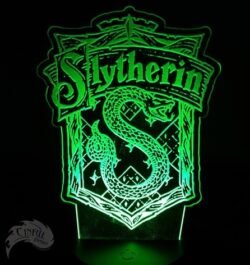 3D illusion led lamp Harry Potter Slytherin character 3D illusion led lamp Harry Potter Slytherin character