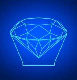 3D illusion led lamp diamond 3D illusion led lamp diamond