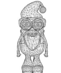 3D illusion led lamp minion