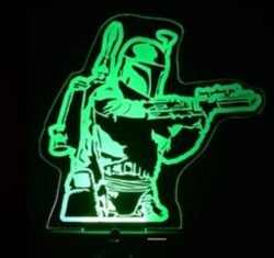 3D illusion led lamp star war 3D illusion led lamp star war