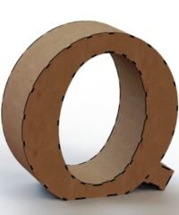 3d letter Q