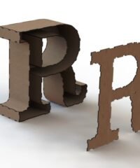 3d letter R