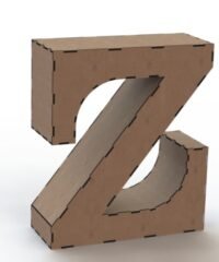 3d letter Z