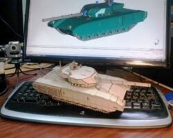 Army tank model Army tank model