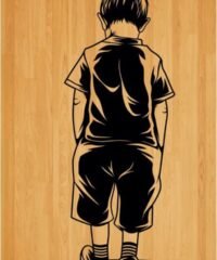 Back boy