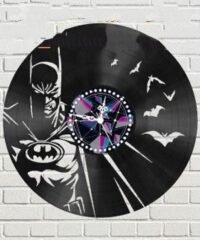 Bat man wall clock
