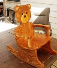 Bear rocking chair