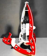 Bottle holder rocket