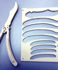 Butterfly knife file