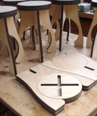 Compact folding chair