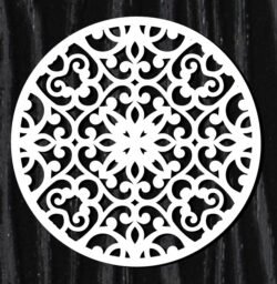 Decorative motifs circle