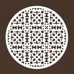 Decorative motifs circle