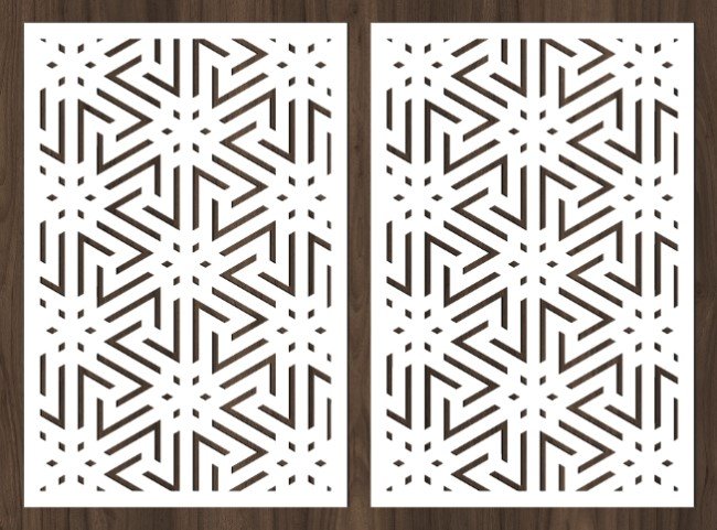 Design pattern panel screen