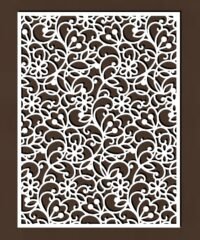Design pattern panel screen