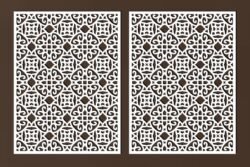 Design pattern panel screen