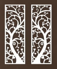 Design pattern panel screen