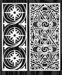 Design pattern panel screen