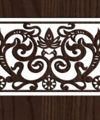 Design pattern railing