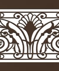Design pattern railing