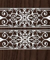 Design pattern railing