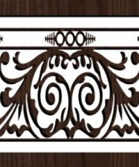 Design pattern railing